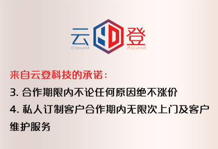 云登科技建站服务承诺案例